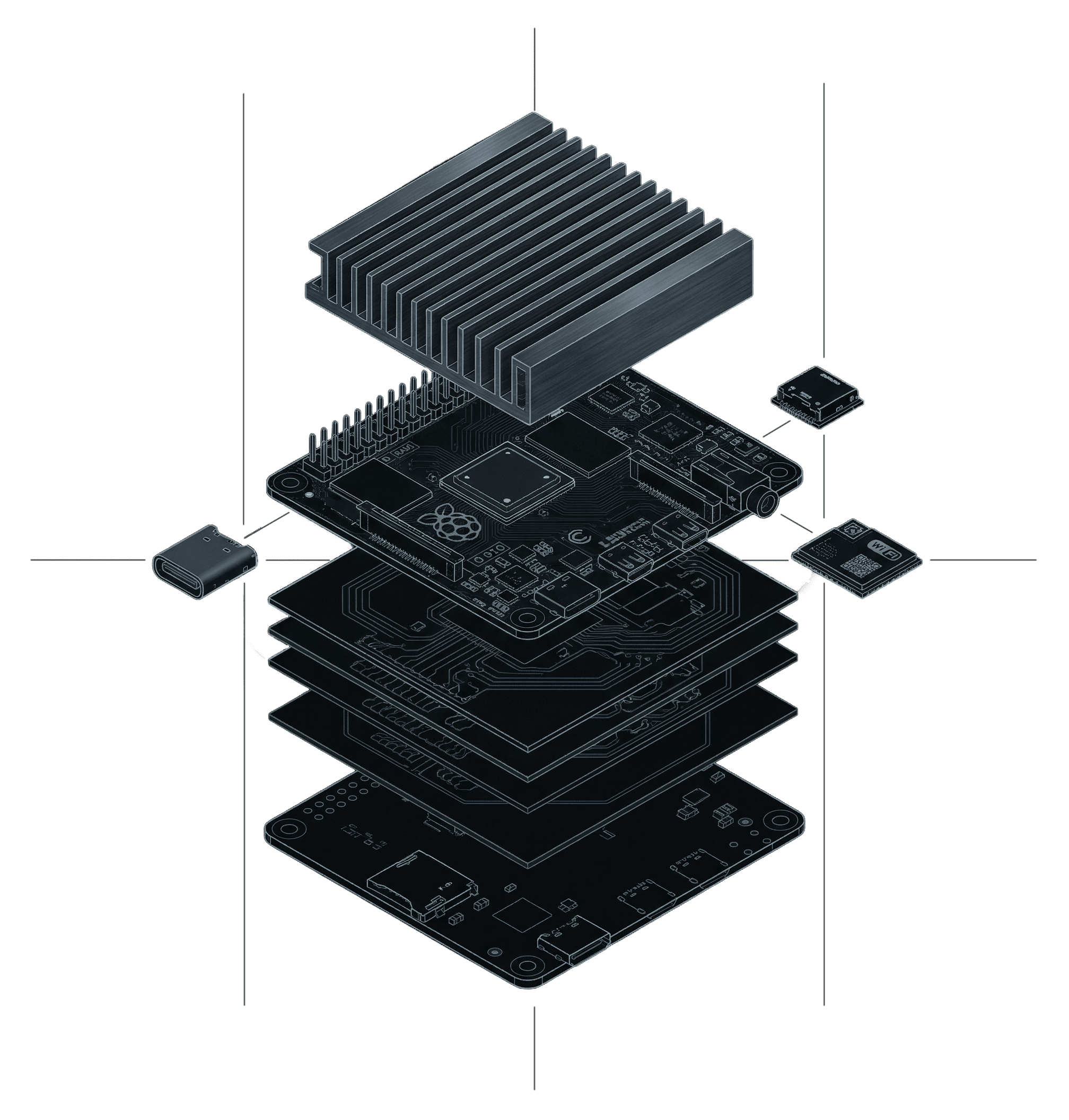 Technical hardware diagram
